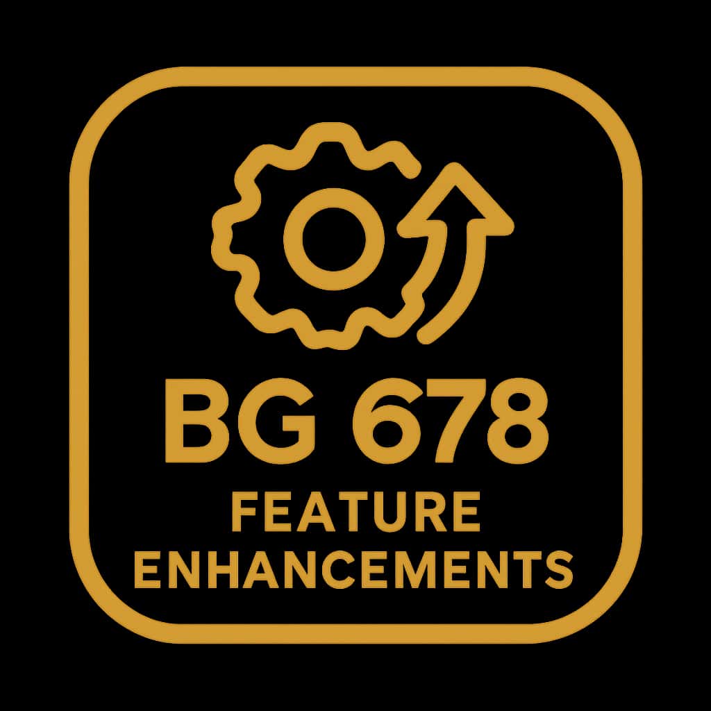An icon symbolizing the guide for Feature Enhancements for BG 678.