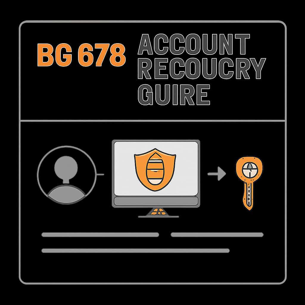 An educational diagram illustrating recovery steps for BG 678.