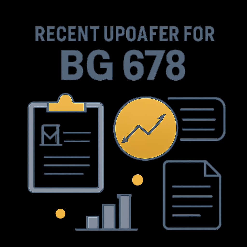 An illustration explaining the updates for BG 678.