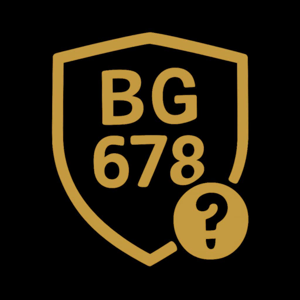 An icon representing BG 678 safety on Android.