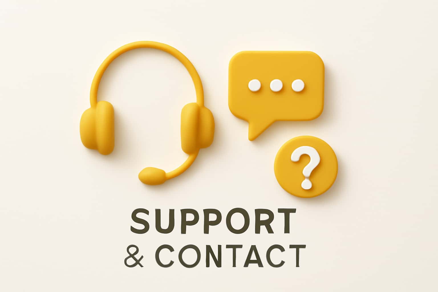 BG 678 Support & Contact Interface